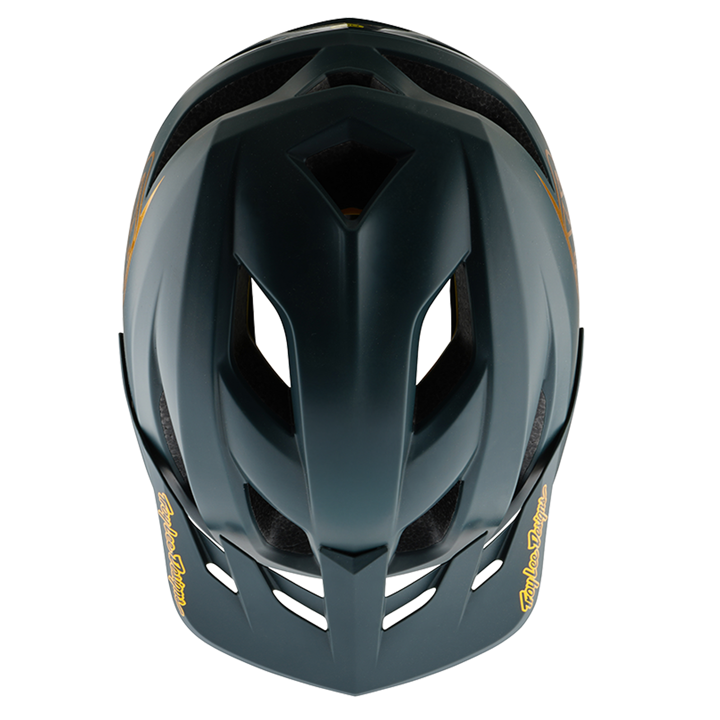 Casco MTB TROY LEE DESIGNS FLOWLINE POINT MIPS Gris/Amarillo 2025