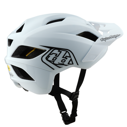 Casco MTB TROY LEE DESIGNS FLOWLINE POINT MIPS Blanco