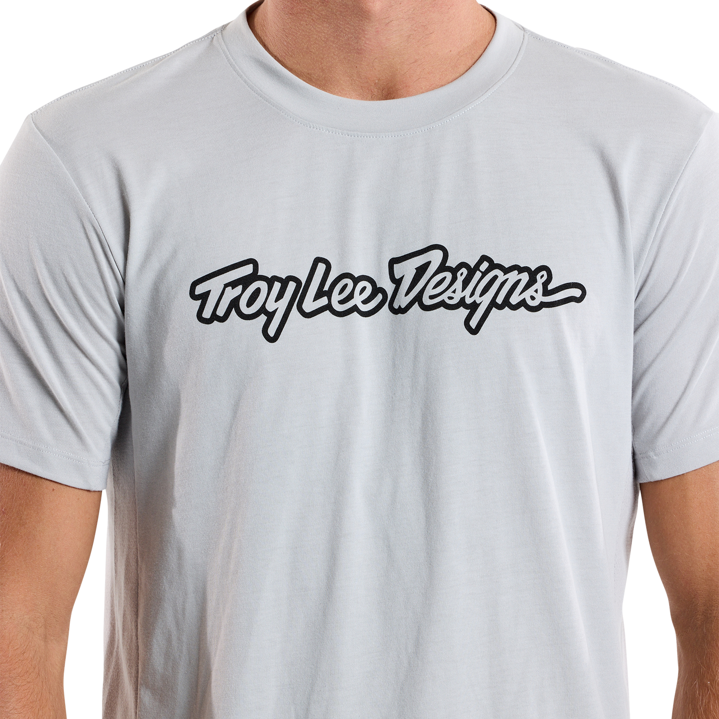 TROY LEE DESIGNS SKYLINE RIDE TEE SIGNATURE Maillot Manga Corta Gris 2025