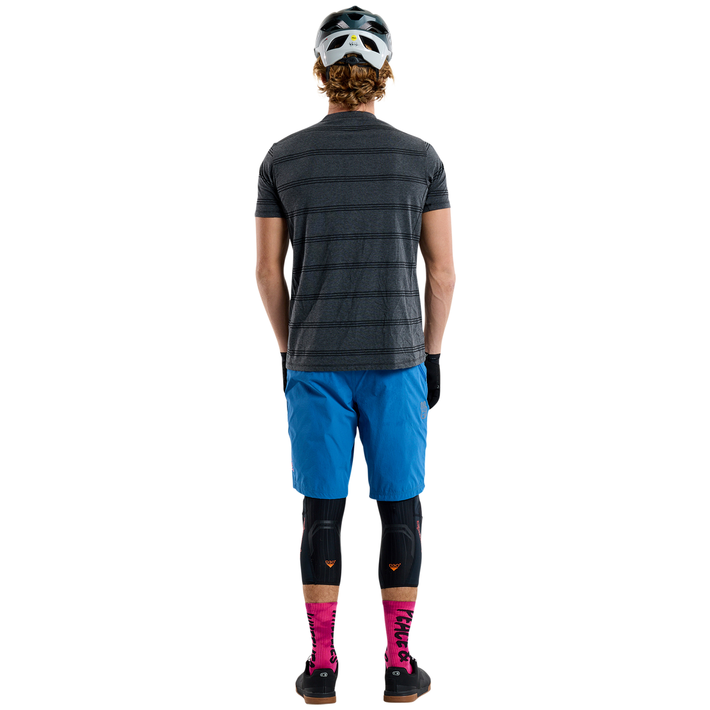 TROY LEE DESIGNS SKYLINE RIDE TEE WASH OUT Maillot manga corta Gris 2025
