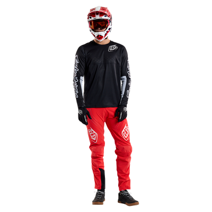 Maillot TROY LEE DESIGNS SPRINT Mangas Largas Negro