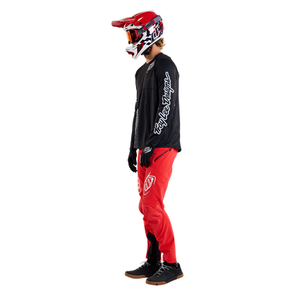 Maillot TROY LEE DESIGNS SPRINT Mangas Largas Negro