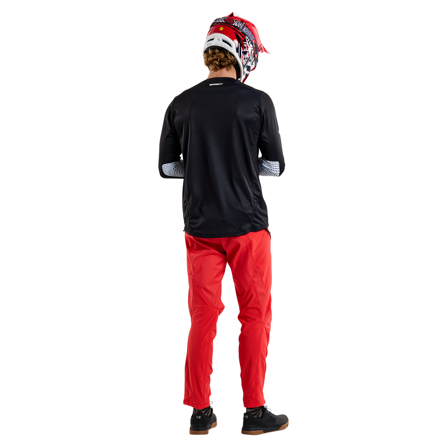 Maillot de manga larga TROY LEE DESIGNS SPRINT Negro