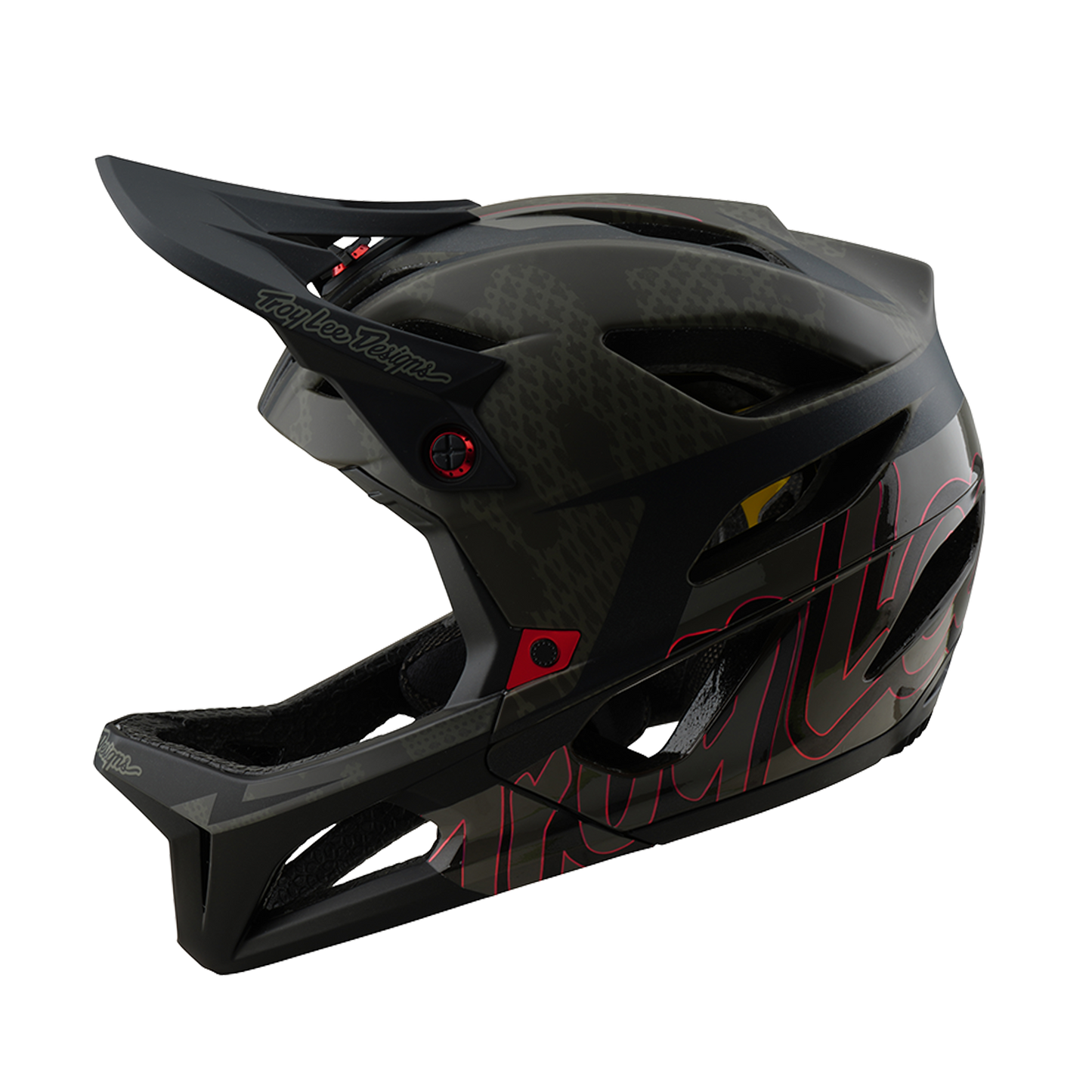 Casco MTB Troy Lee Design STAGE NEAUWAVE MIPS Camuflaje Caqui 2025