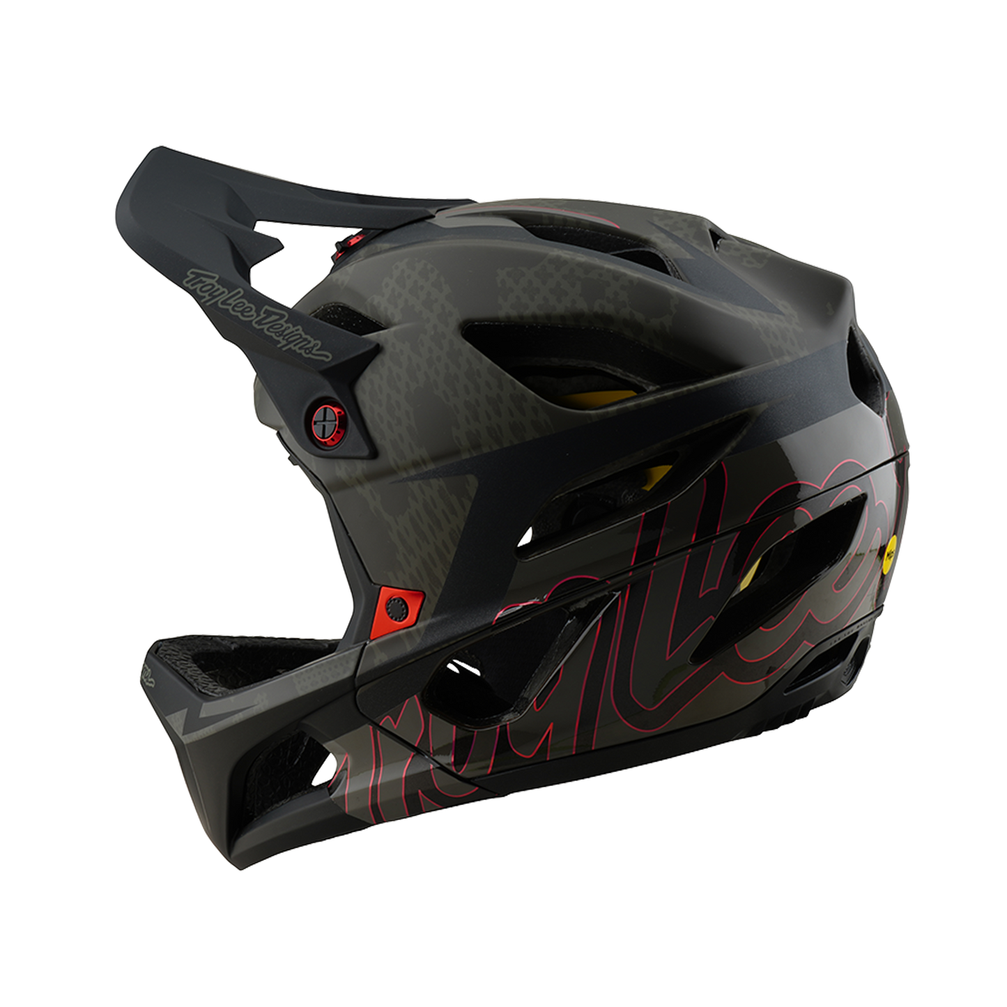 Casco MTB Troy Lee Design STAGE NEAUWAVE MIPS Camuflaje Caqui 2025