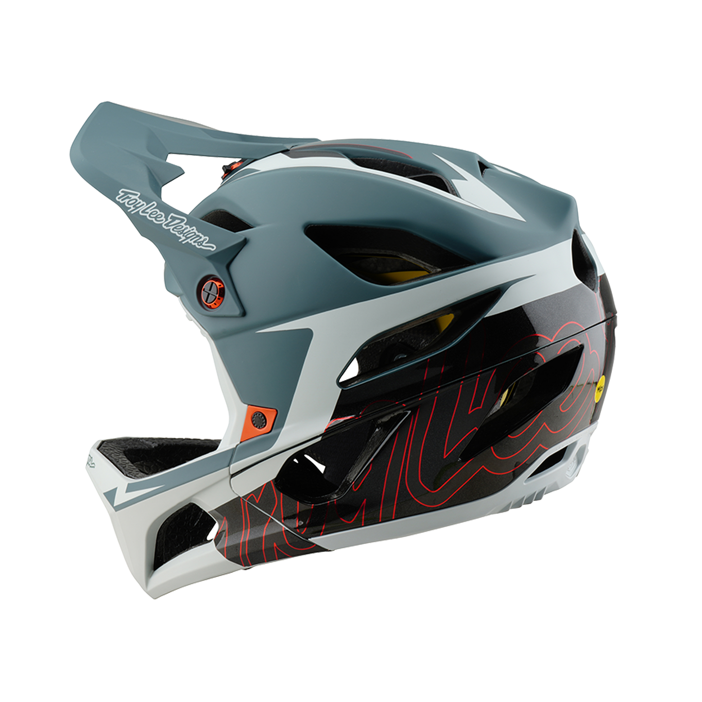 Casco MTB Troy Lee Design STAGE NEAUWAVE MIPS Gris