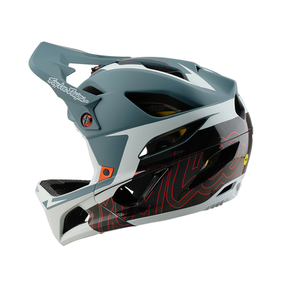 Casco MTB TROY LEE DESIGNS STAGE MIPS NEAUWAVE Gris