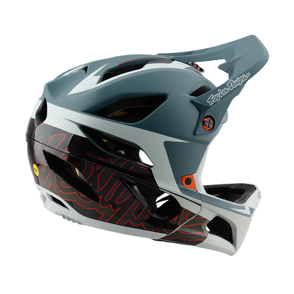 Casco MTB TROY LEE DESIGNS STAGE MIPS NEAUWAVE Gris