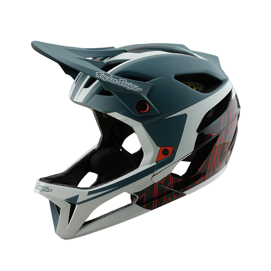 Casco MTB Troy Lee Design STAGE NEAUWAVE MIPS Gris