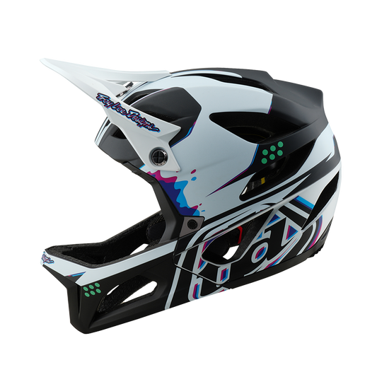 Casco MTB Troy Lee Design STAGE MIPS Negro/Blanco