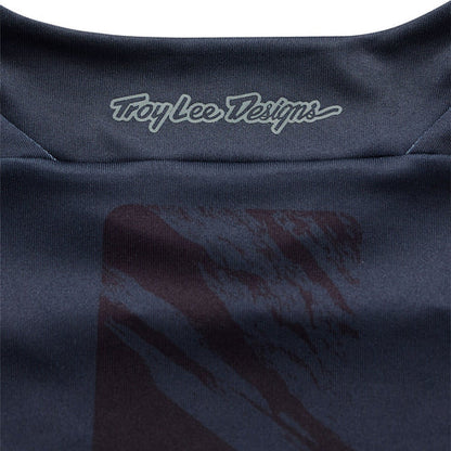 Maillot TROY LEE DESIGNS SKYLINE CHILL Mangas Largas Azul