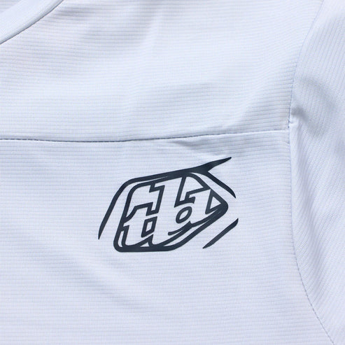 Maillot de manga larga TROY LEE DESIGNS SKYLINE Blanco/Rojo