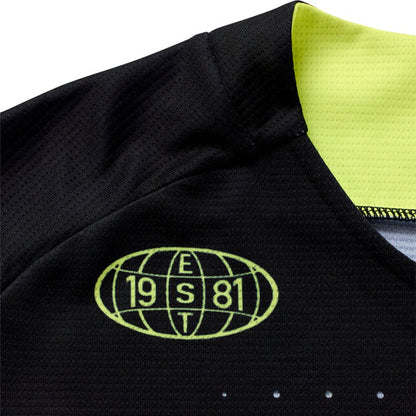 Maillot TROY LEE DESIGNS SPRINT Mangas Largas Negro/Amarillo
