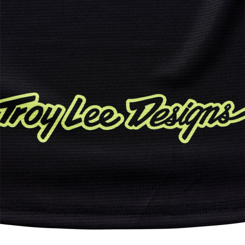 Maillot de manga larga TROY LEE DESIGNS SPRINT Negro/Amarillo