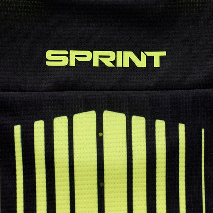Maillot TROY LEE DESIGNS SPRINT Mangas Largas Negro/Amarillo