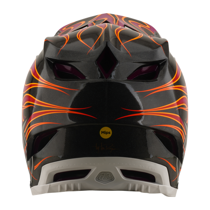 Casco MTB TROY LEE DESIGNS D4 CARBON MIPS Torched Carbon/Magenta