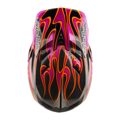 Casco MTB TROY LEE DESIGNS D4 CARBON MIPS Torched Carbon/Magenta