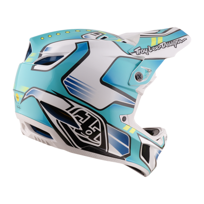 Casco MTB TROY LEE DESIGNS D4 COMPOSITE MIPS CREST REAL Verde