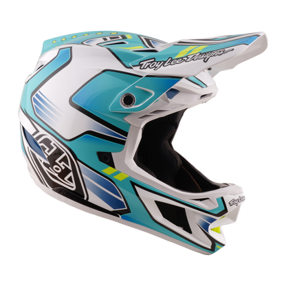 Casco MTB TROY LEE DESIGNS D4 COMPOSITE MIPS CREST REAL Verde