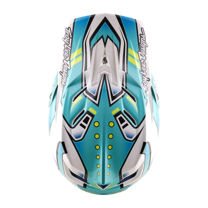 Casco MTB TROY LEE DESIGNS D4 COMPOSITE MIPS CREST REAL Verde