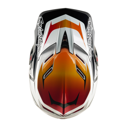 Casco MTB TROY LEE DESIGNS D4 COMPOSITE MIPS LINED UP Blanco