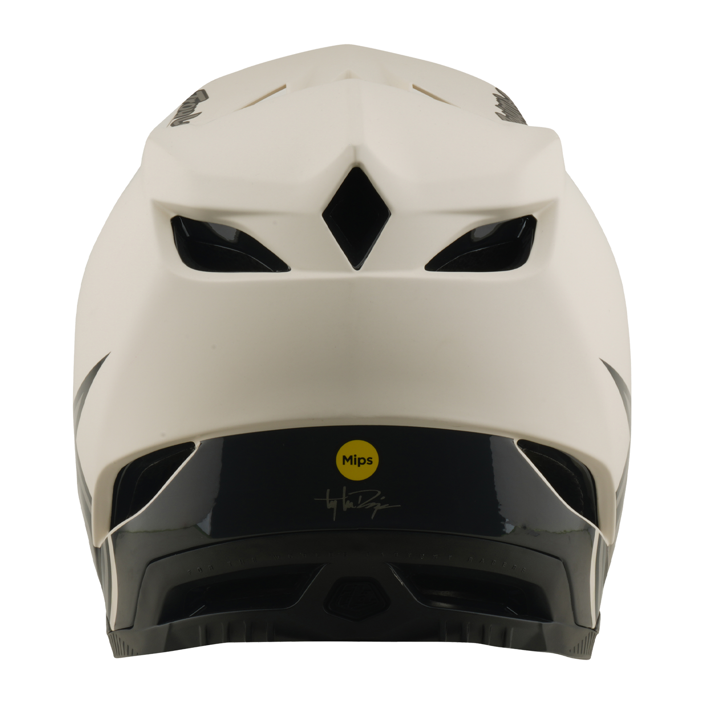 Casco MTB TROY LEE DESIGNS D4 COMPOSITE MIPS STEALTH PUMICE Blanco