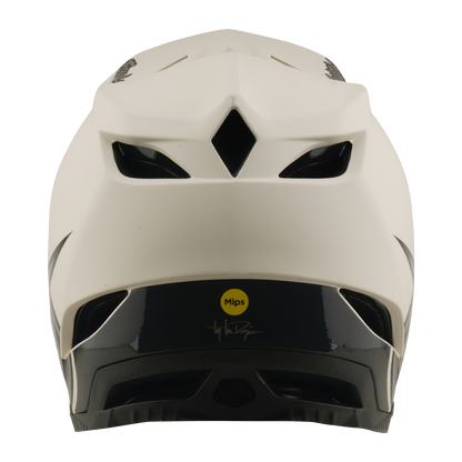 Casco MTB TROY LEE DESIGNS D4 COMPOSITE MIPS STEALTH PUMICE Blanco