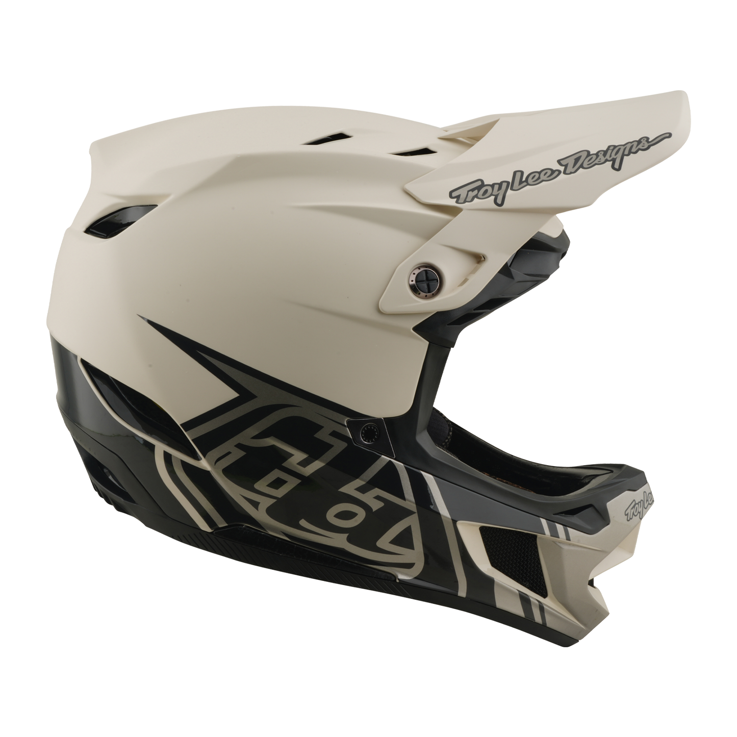 Casco MTB TROY LEE DESIGNS D4 COMPOSITE MIPS STEALTH PUMICE Blanco