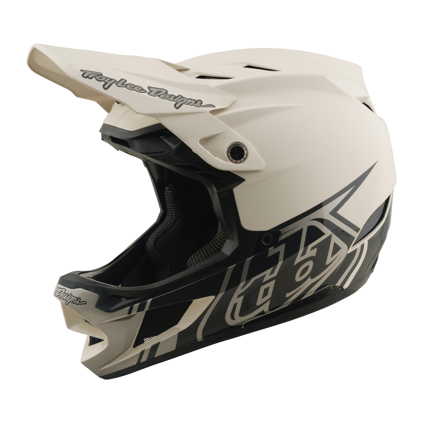 Casco MTB TROY LEE DESIGNS D4 COMPOSITE MIPS STEALTH PUMICE Blanco