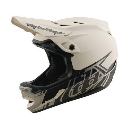 Casco MTB TROY LEE DESIGNS D4 COMPOSITE MIPS STEALTH PUMICE Blanco