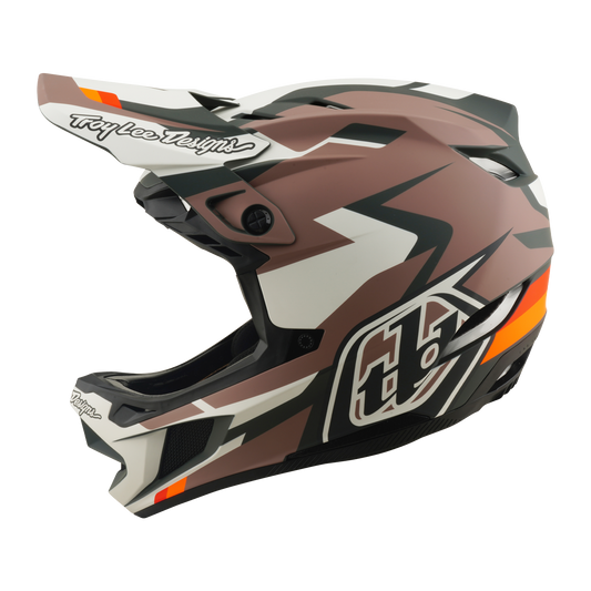 Casco MTB TROY LEE DESIGNS D4 POLYACRYLITE MIPS ROAMER Clay