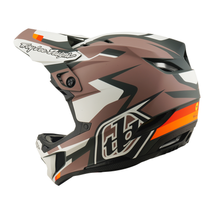 Casco MTB TROY LEE DESIGNS D4 POLYACRYLITE MIPS ROAMER Clay