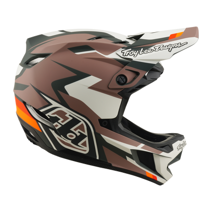 Casco MTB TROY LEE DESIGNS D4 POLYACRYLITE MIPS ROAMER Clay