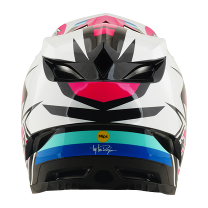 Casco MTB TROY LEE DESIGNS D4 POLYACRYLITE MIPS ROAMER Magenta
