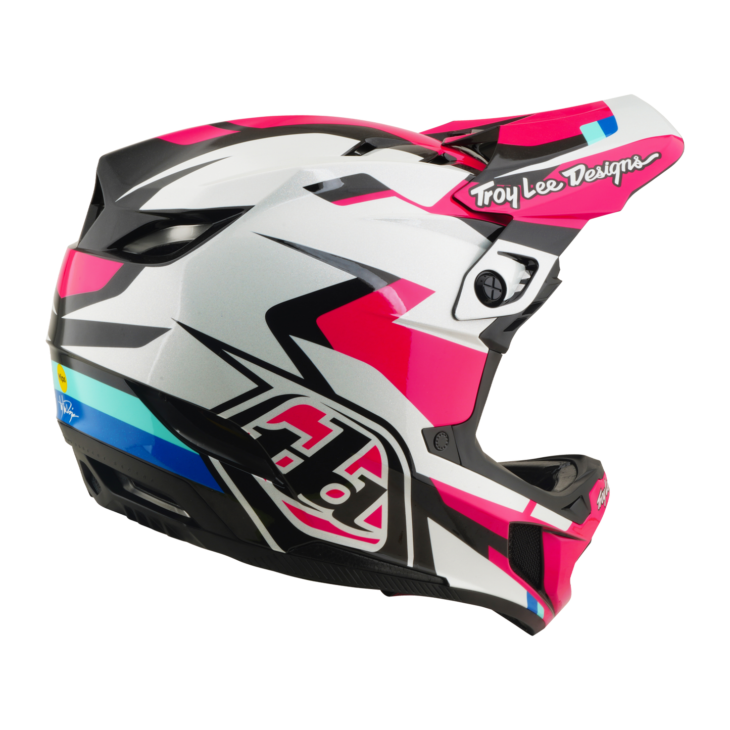 Casco MTB TROY LEE DESIGNS D4 POLYACRYLITE MIPS ROAMER Magenta