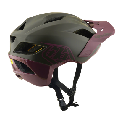 Casco MTB TROY LEE DESIGNS FLOWLINE POINT MIPS Gris/Ciruela