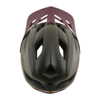 Casco MTB TROY LEE DESIGNS FLOWLINE POINT MIPS Gris/Ciruela