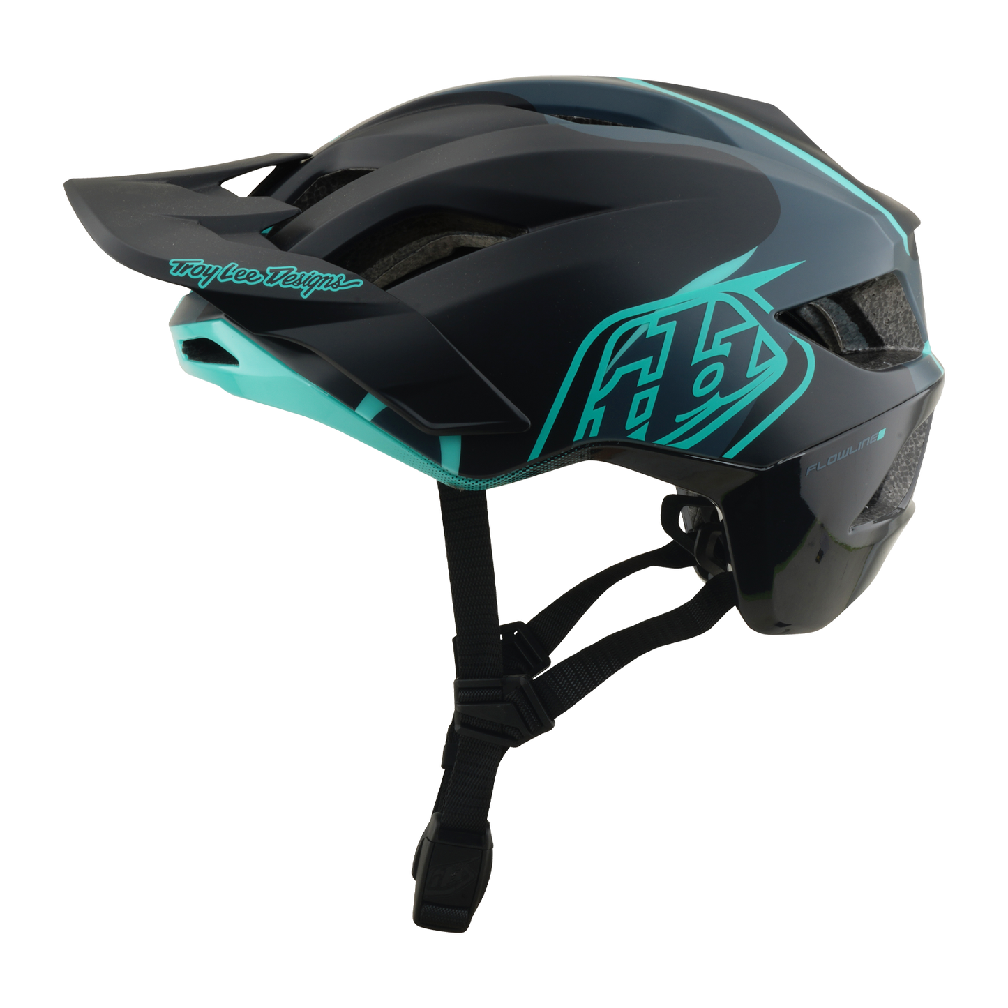 Casco MTB TROY LEE DESIGNS FLOWLINE SE MIPS BADGE Carbono/Azul