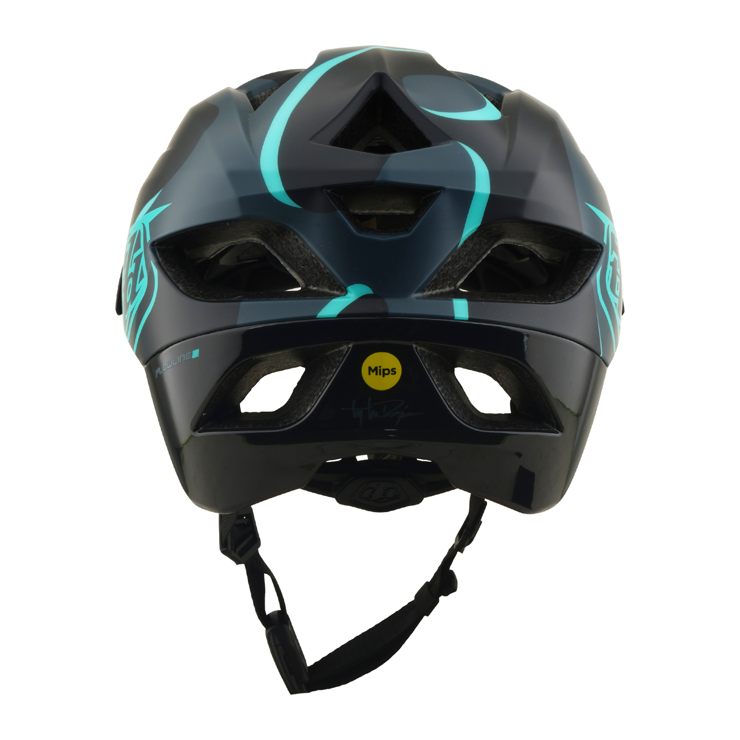 Casco MTB TROY LEE DESIGNS FLOWLINE SE MIPS BADGE Carbono/Azul