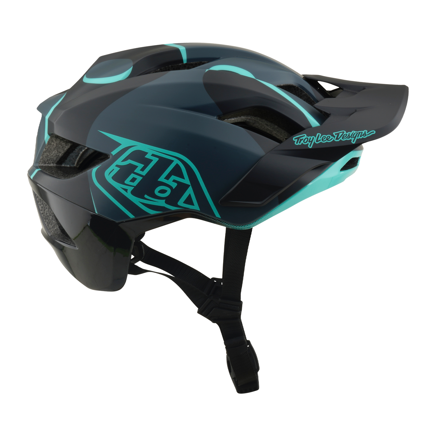 Casco MTB TROY LEE DESIGNS FLOWLINE SE MIPS BADGE Carbono/Azul