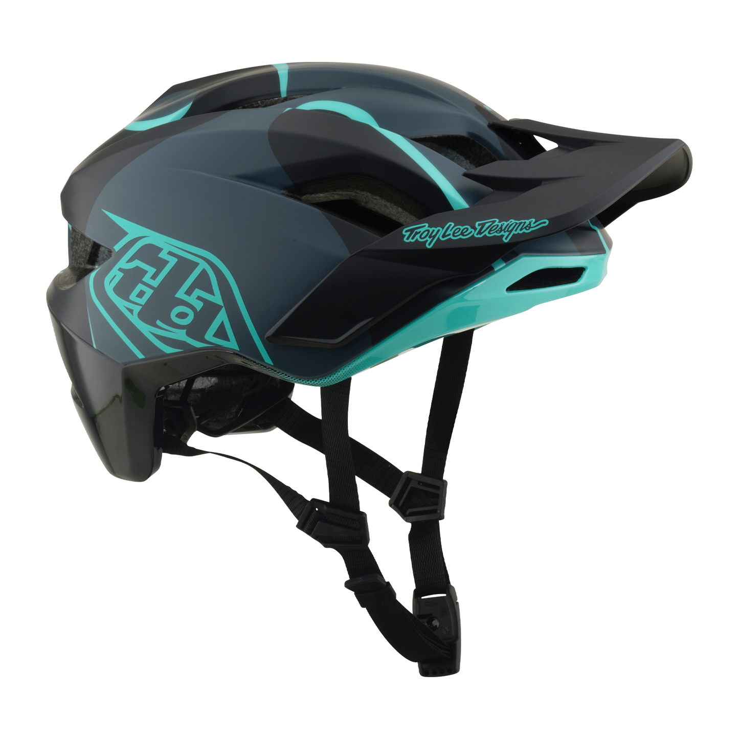 Casco MTB TROY LEE DESIGNS FLOWLINE SE MIPS BADGE Carbono/Azul