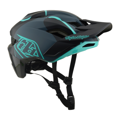 Casco MTB TROY LEE DESIGNS FLOWLINE SE MIPS BADGE Carbon/Azul