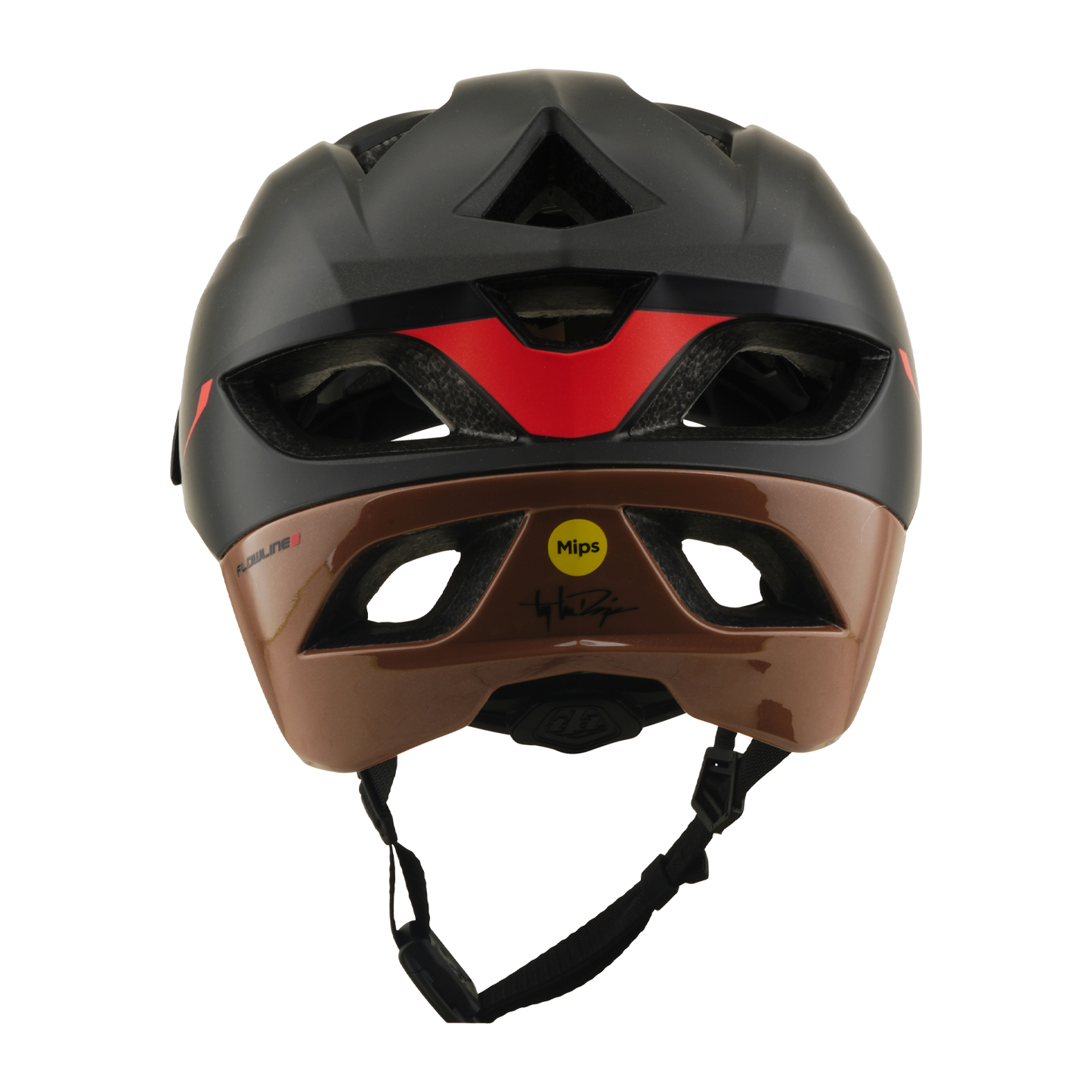 Casco MTB TROY LEE DESIGNS FLOWLINE SE MIPS STACKS Negro/Marrón