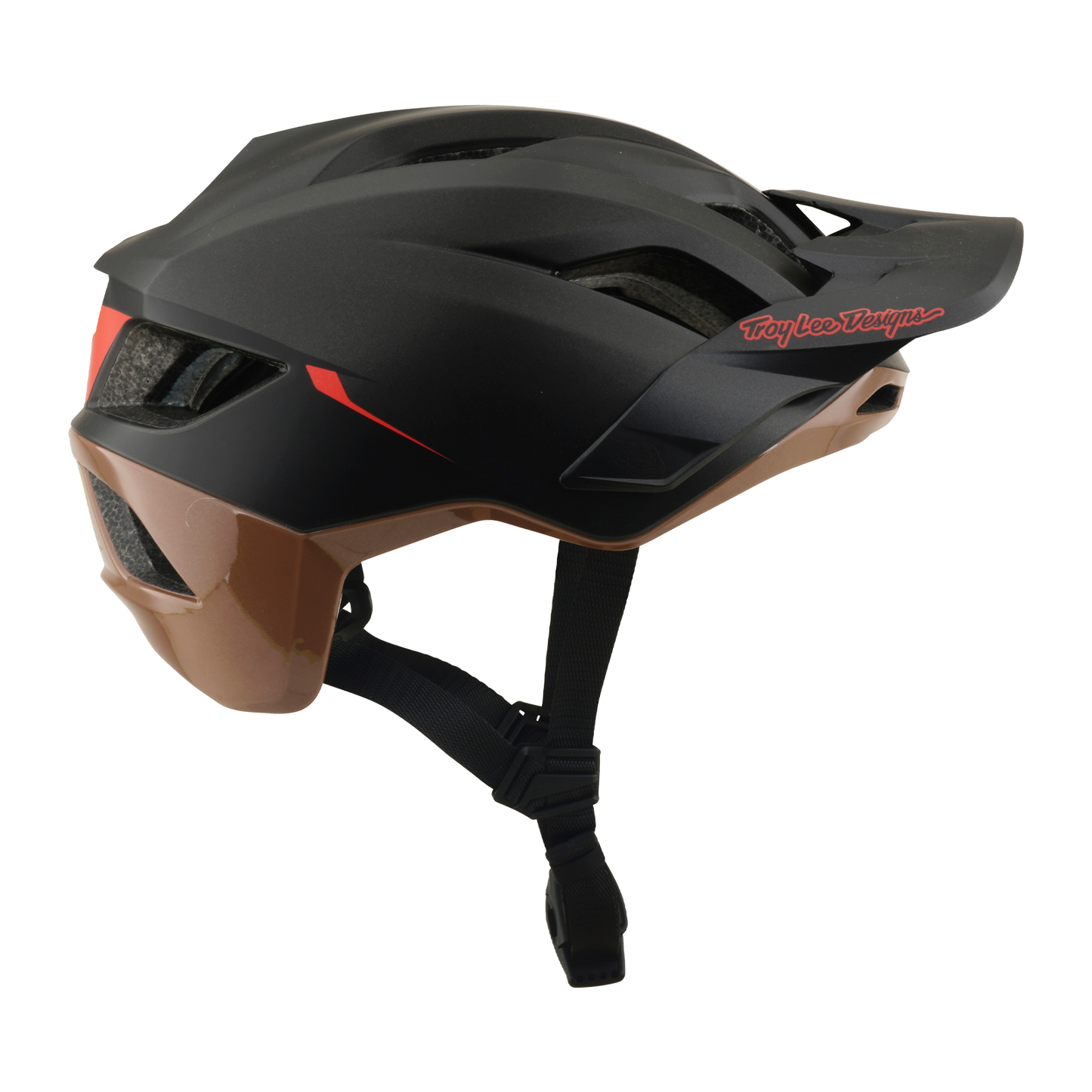 Casco MTB TROY LEE DESIGNS FLOWLINE SE MIPS STACKS Negro/Marrón