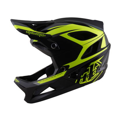 Casco de MTB TROY LEE DESIGNS STAGE 2 HIGH VIZ gris carbón/amarillo