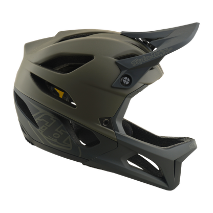 Casco MTB TROY LEE DESIGNS STAGE MIPS DRONE TARMAC Gris