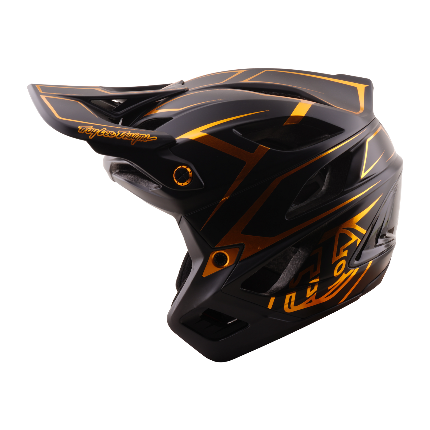 Casco MTB TROY LEE DESIGNS STAGE STUNT PINSTRIPE Negro