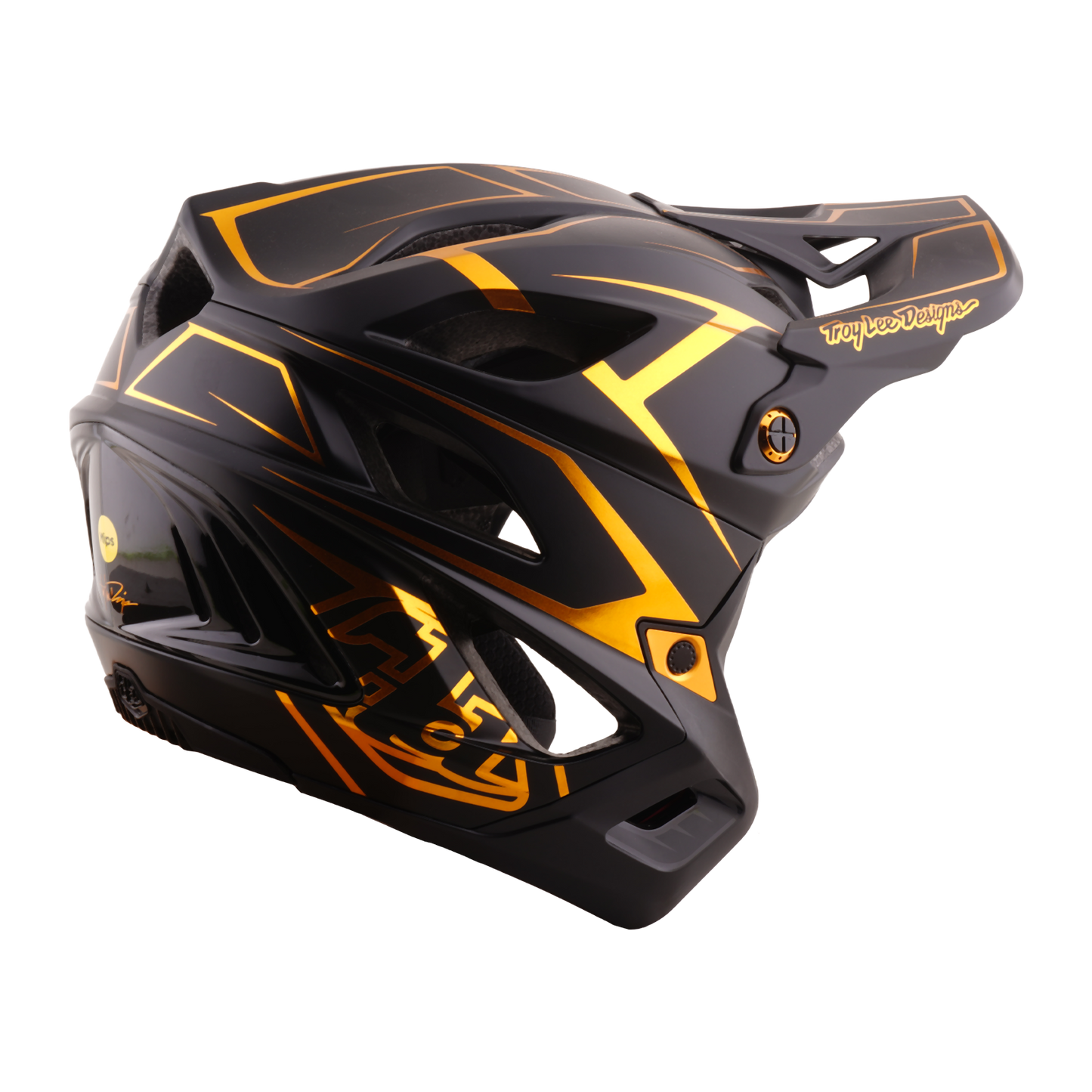 Casco MTB TROY LEE DESIGNS STAGE STUNT PINSTRIPE Negro
