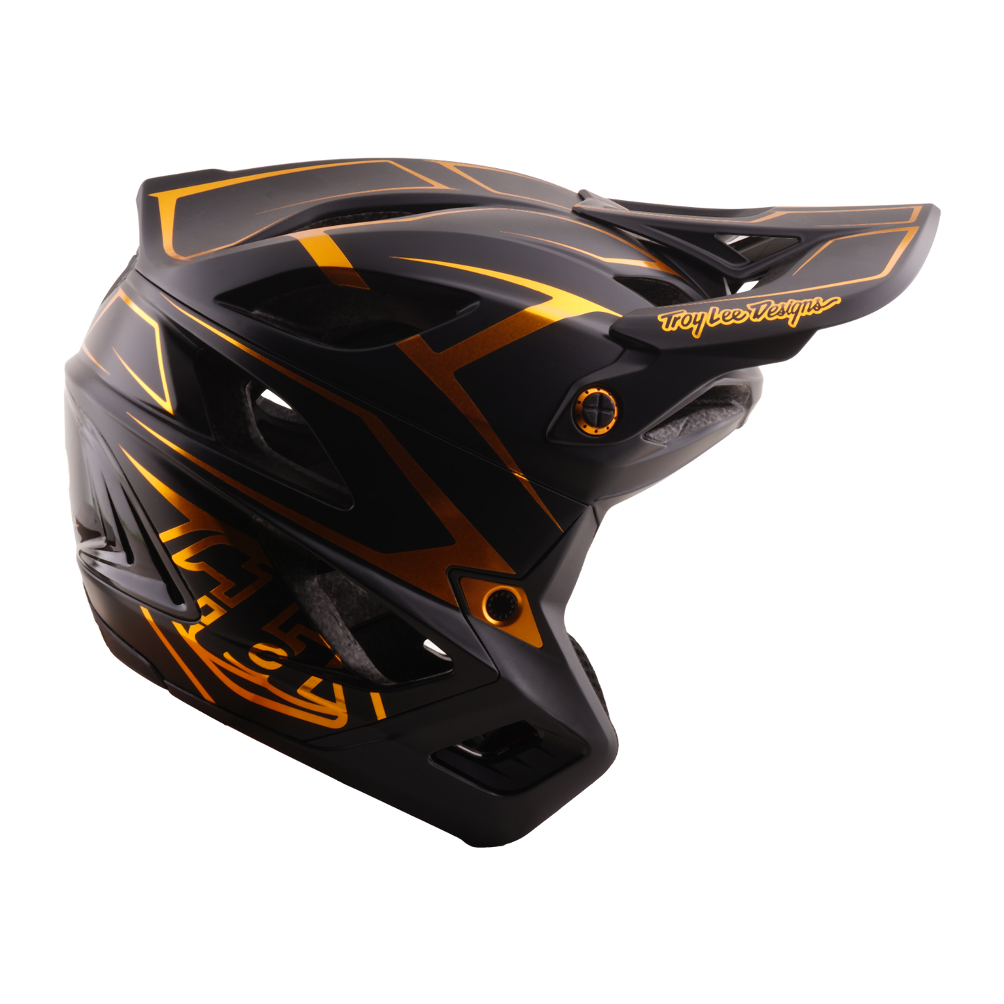 Casco MTB TROY LEE DESIGNS STAGE STUNT PINSTRIPE Negro