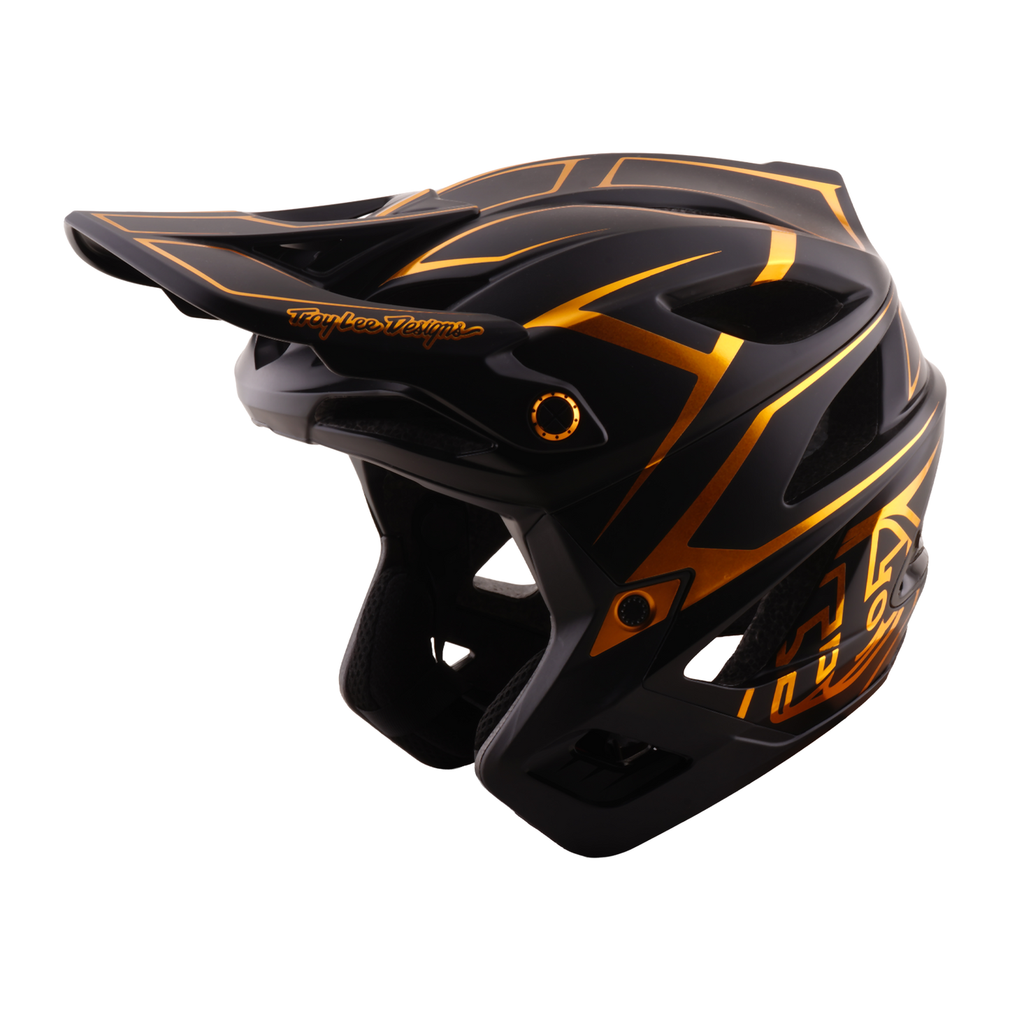 Casco MTB TROY LEE DESIGNS STAGE STUNT PINSTRIPE Negro